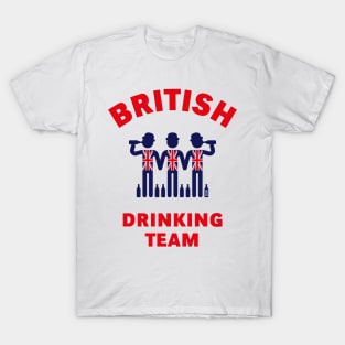 British Drinking Team (Booze / Beer / Alcohol) T-Shirt